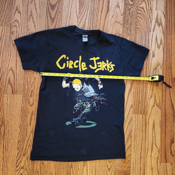 Circle Jerks North American Tour 2022 Concert Punk T-shirt Shirt Black Small S - Picture 5 of 8